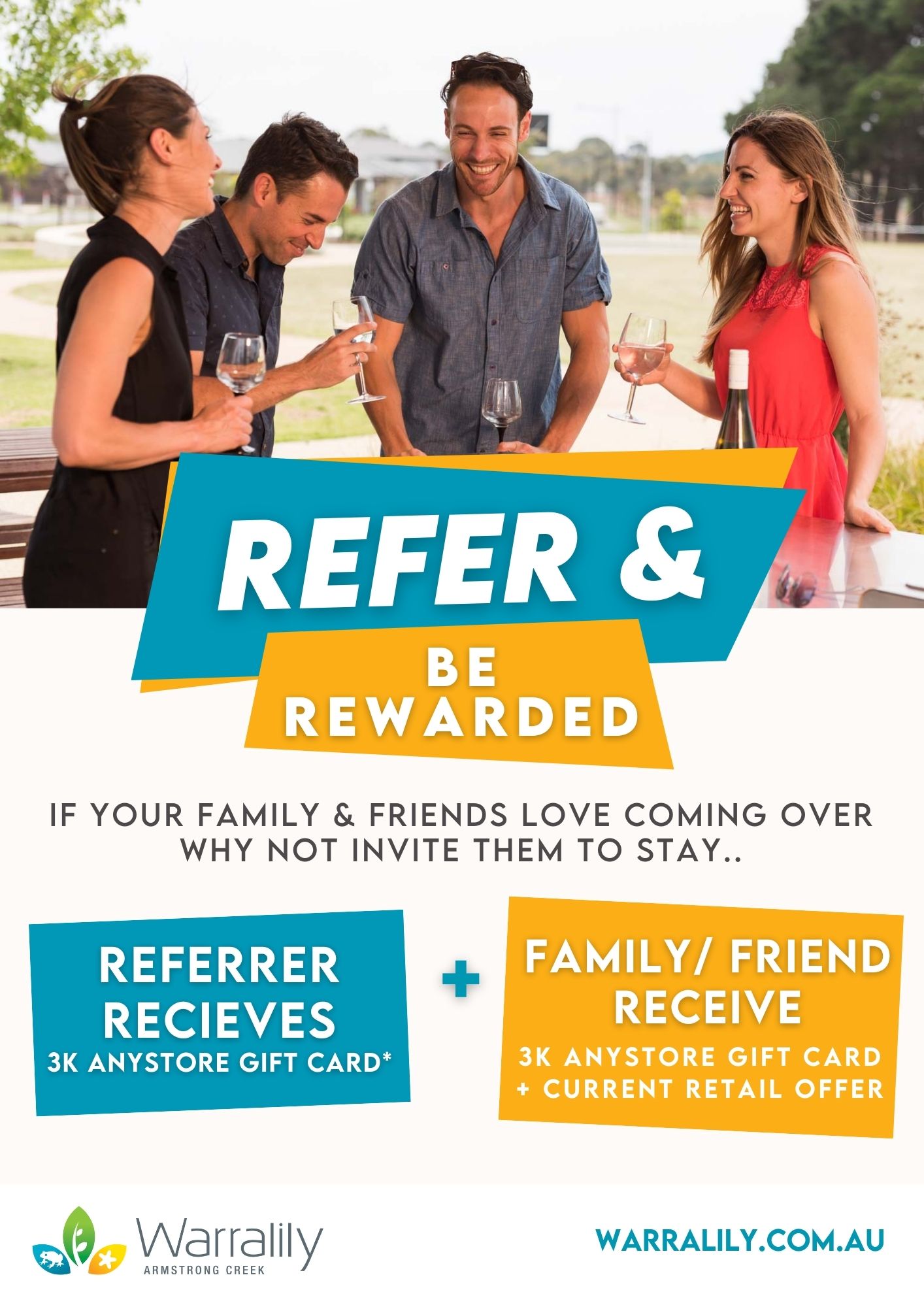 Refer and be rewarded